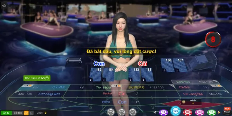 Cách chinh phục Baccarat online hay